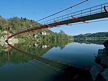 Grenzbrücke Mariensteg in Wernstein am Inn. Foto: Auto-Reporter/Renault